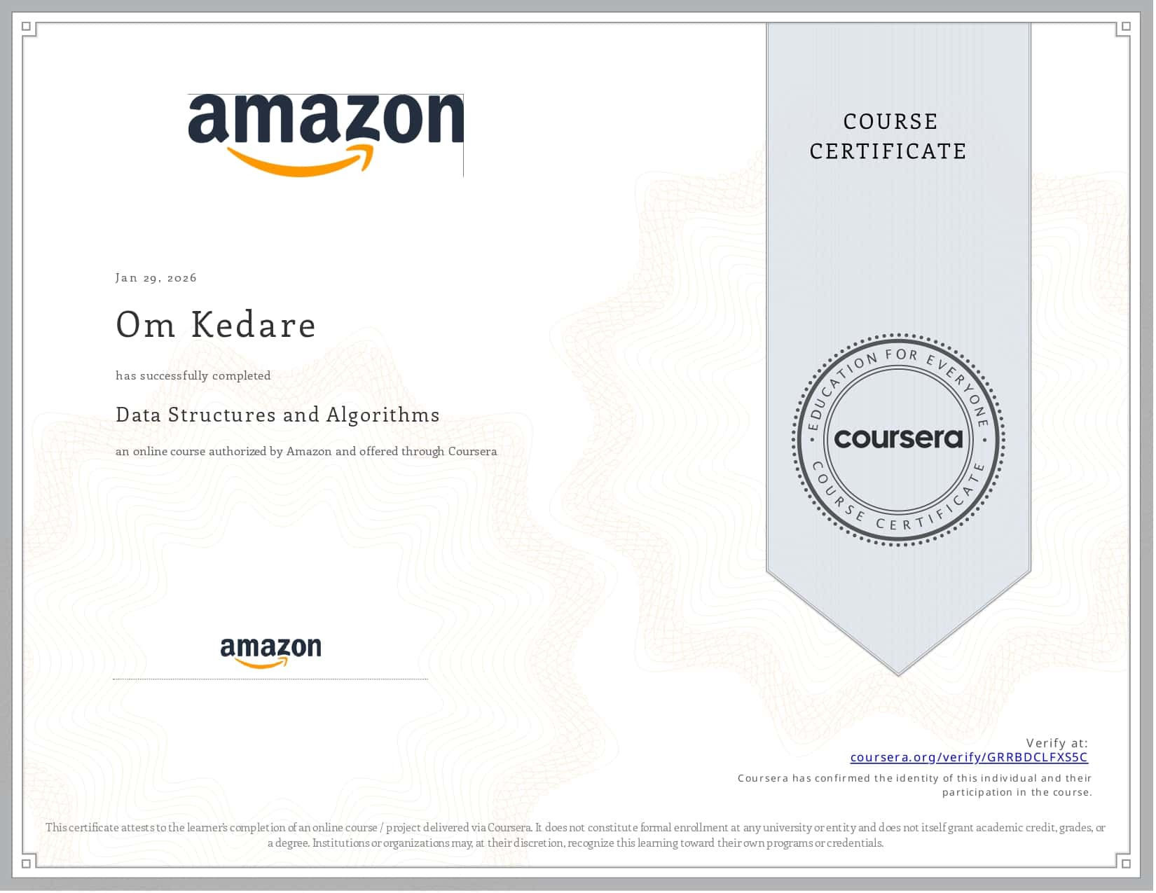 Data Structures and Algorithms