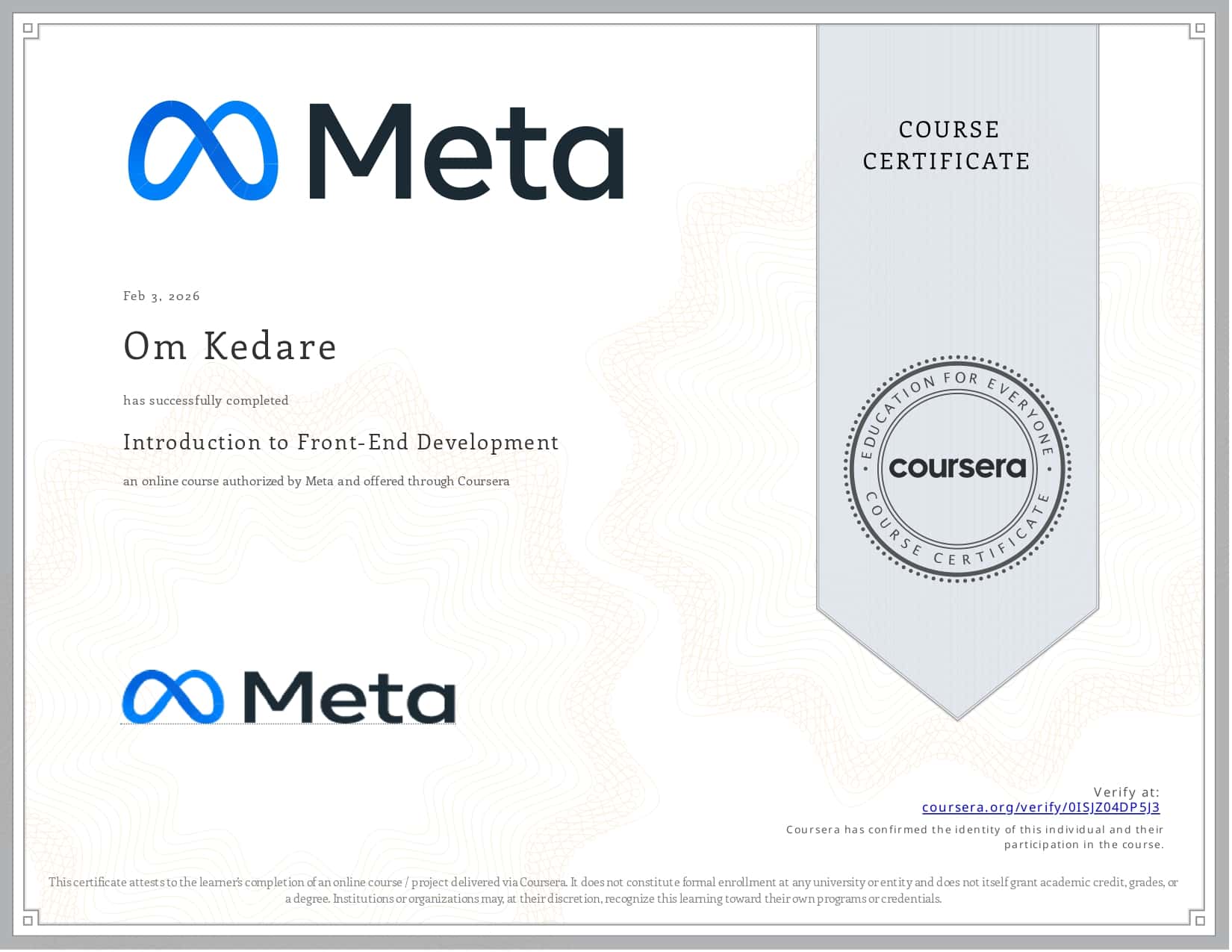 Introduction to Front-End Development